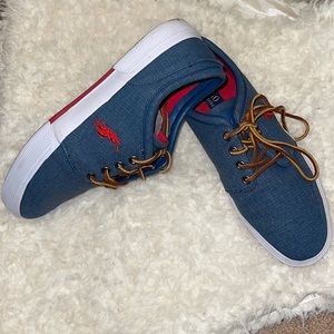 Blue polo Ralph Lauren shoes